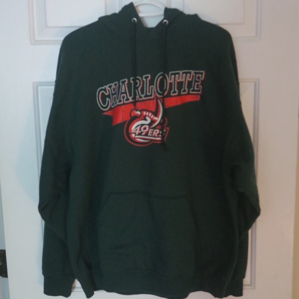 UNCC College Hoodie/XL/Green